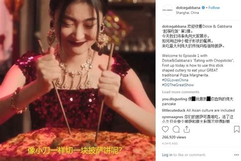 dolce gabbana china video pizza|dolce and gabbana China scandal.